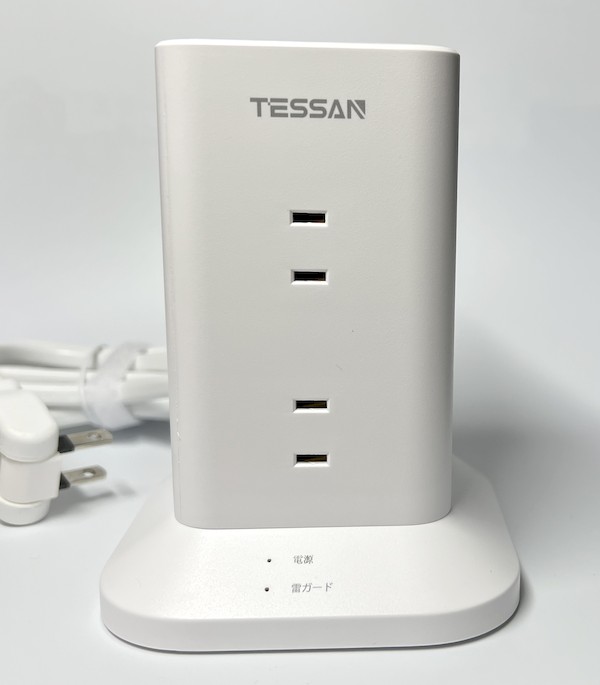 tessanタワー型電源タップ06